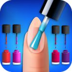 Salon-Long Nail Polish Game