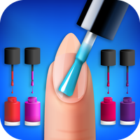 Salon-Long Nail Polish Game