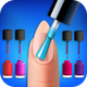 Salon-Long Nail Polish Game