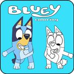 Coloring BOOK Bluey