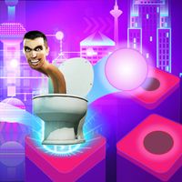 Skibidi Toilet 3D Tiles Hop