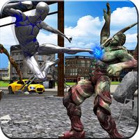 Silver Hero Fighter