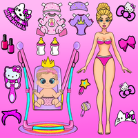 Sweet Doll Dressup Makeup Game