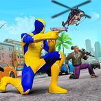 Rope Hero Man Fight Game 3D