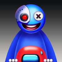 Rainbow Survival- Blue monster