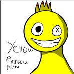 yellow rainbow friends ball