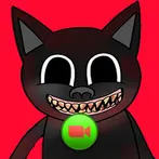 Scary Cartoon Cat Call & Chat