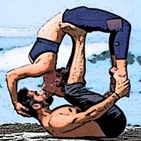 Couple Yoga Puzzle For Adults