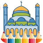 Coloring Beautiful Mosques