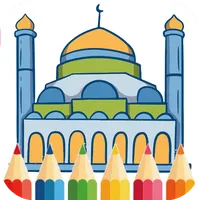 Coloring Beautiful Mosques