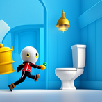 Toilet Rush : Knight Rush Race