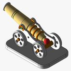 Winni the Poo Canon Shooter