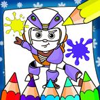Vir the boy Coloring Robot
