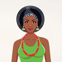 African Fashion Dress Up Game