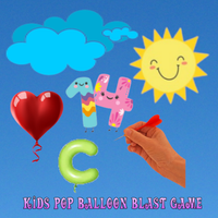 Kids Pop Balloon Learning Game