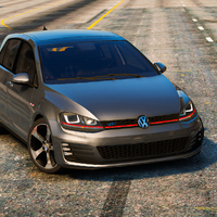 Car Golf GTI: Taxi & Parking