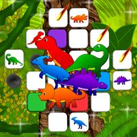 Dino Dome City - Color Sort