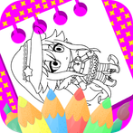 Princess Peach Coloring Book