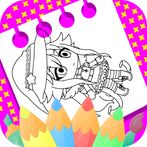 Princess Peach Coloring Book