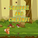 Squirrel And Chestnut