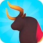 Bulls run festival