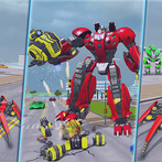 Spider Hero Flying Robot Game