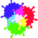 Red Green Blue. Color Mix