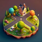 City Puzzle The Road Trip