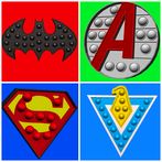 Pop it superhero fighter 3D