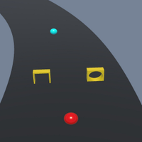 Track Running Ball 3D