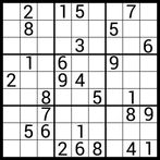 Sudoku puzzle