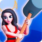Angry Hammer Girl