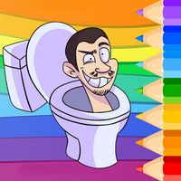 Skibidi Toilet Coloring Book