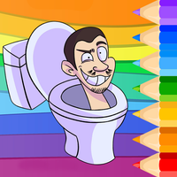 Skibidi Toilet Coloring Book