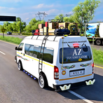 Van Taxi Games Offroad Driving