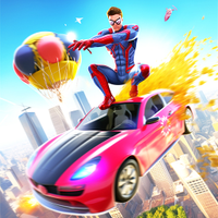 Superhero Car Shooting Games