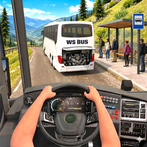 Coach Tourist Bus City Driving