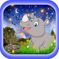 Lovable Infant Rhino Escape -