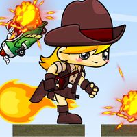 Run Cowgirl Run - 2D Platforme