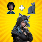 Mix Girl: AI Mix Object