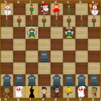 Ajedrez - piezas de halloween 