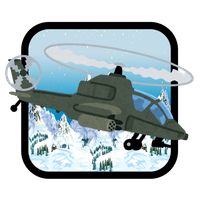 Helicopter War On Snow Mountai