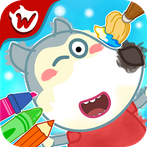 Wolfoo's Coloring Book
