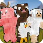 Blocky Cartoon: Farm Escape