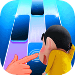 Crayon Shin-Chan Tiles Piano