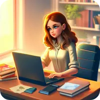 Office Girl Simulator Game 3D