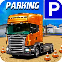 US Semi Big Cargo Truck Parkin