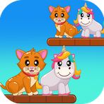 Fluffy Pets Puzzle Color Sort