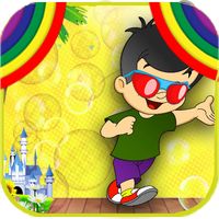 Super Boubles boy jump