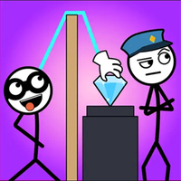 Thief Stickman Puzzle